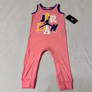 JORDAN Outside The Lines Long Romper Baby Size 18 Months New With Tag $32